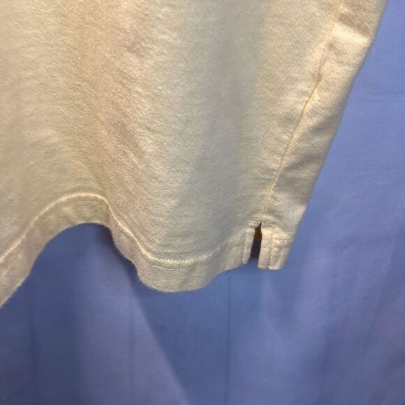 Vintage OP Ocean Pacific Shirt Mens L Large Yellow Polo S/S Surfing 80’s 90’s - Picture 3 of 7